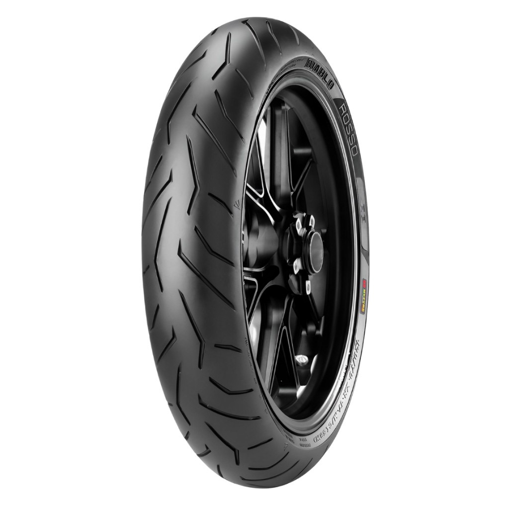 Pneu Pirelli Diablo Rosso II 120/70ZR17: Performance!