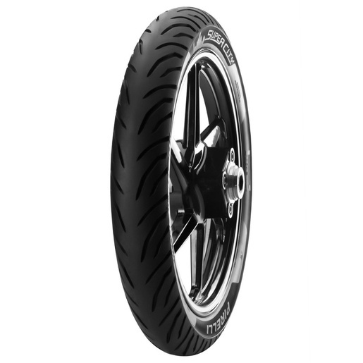 Pneu Pirelli Super City 100/80-18: Durabilidade e Segurança