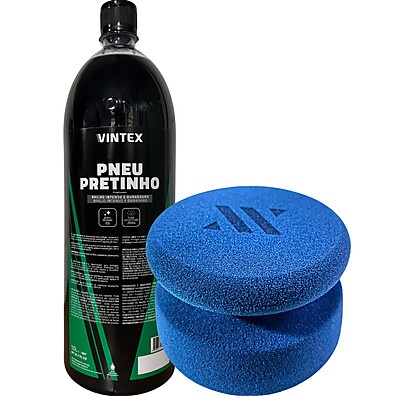 Pneu Pretinho 1,5L Vintex: Brilho e Proteção que Duram