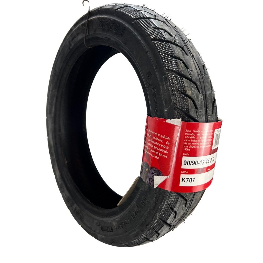 Pneu Scooter 90/90-12 Kenda K707: Aderência e Durabilidade