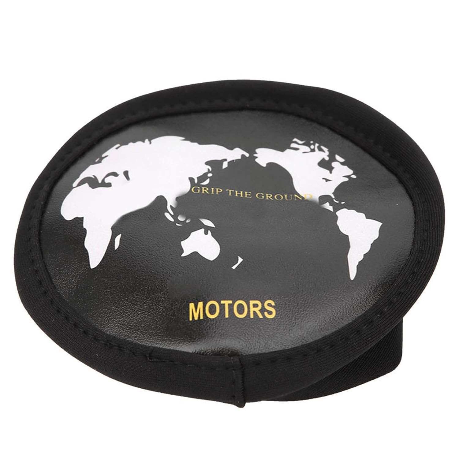Tampa de Pneu Sobressalente Couro PU Domary RC - Estilo e Proteção para seu Carro RC (115-120mm)