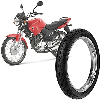 Pneu Traseiro Rinaldi 90/90-18 para Yamaha YBR – Durabilidade e Tração
