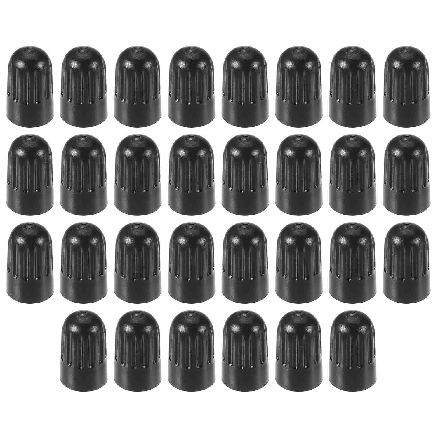 30 Tampas de Válvula Universais Pretas: Proteção Essencial para Seus Pneus!