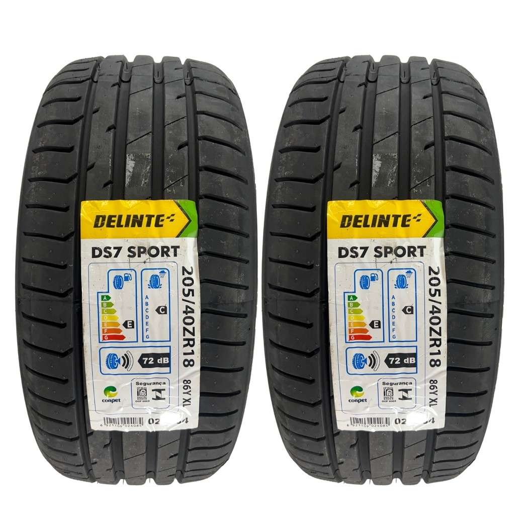 Pneus Delinte DS7 Sport 205/40R18: Performance e Segurança