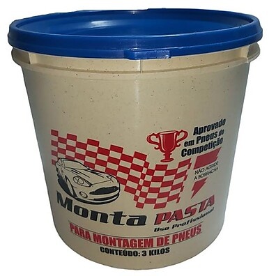 Pasta Vazelina Monta 3Kg: Lubrificação Profissional para Pneus