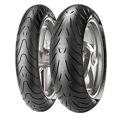 Pneus Pirelli Angel ST 120/70-17 + 160/60-17: Par para Moto Sem Câmara