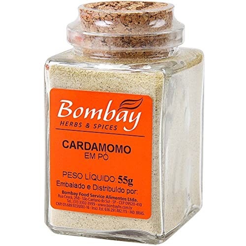 Cardamomo Em Pó Bombay 55G