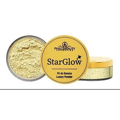 Pó Banana Luxury StarGlow PH003 - Pele Sequinha e Sem Brilho