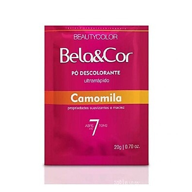 Pó Descolorante Beauty Color Camomila 20g – Clareie com Segurança