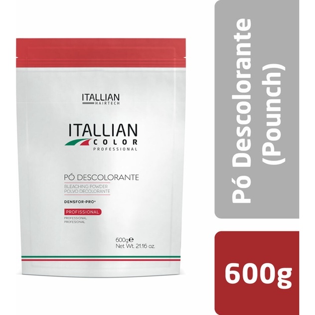 Pó Descolorante Itallian Color: Clareamento Poderoso