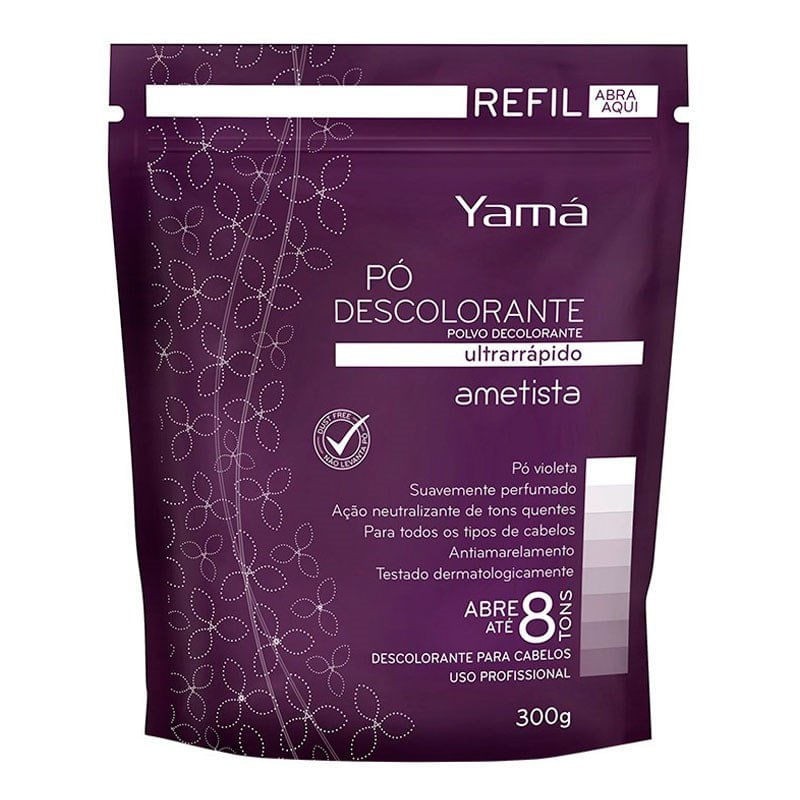 Pó Descolorante Yamá Ametista: Cabelos Claros e Radiantes
