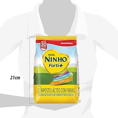 Ninho Forti+ 750g: Leite em Pó Completo para Crianças