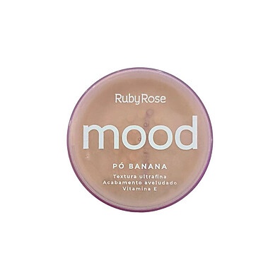 Pó Facial Banana Ruby Rose Feels Mood: Toque Final Perfeito