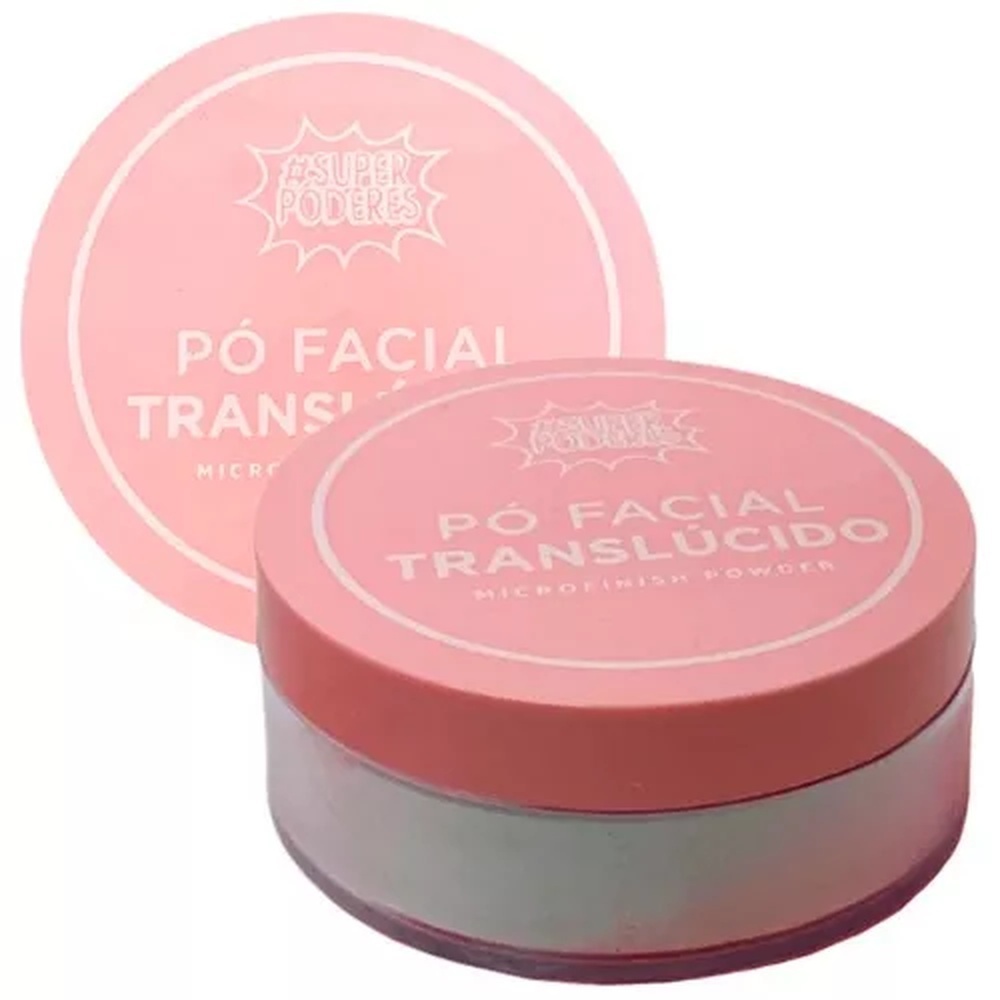 Pó Facial Translúcido Super Poderes: Acabamento Perfeito