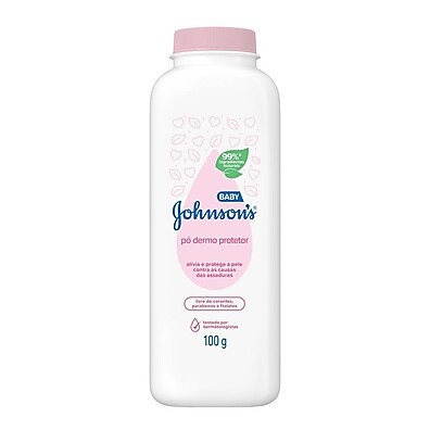 Pó JOHNSON'S®: Proteção Natural Contra Assaduras