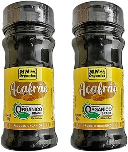Kit 2X: Açafrão em Pó Orgânico MN Food 70g