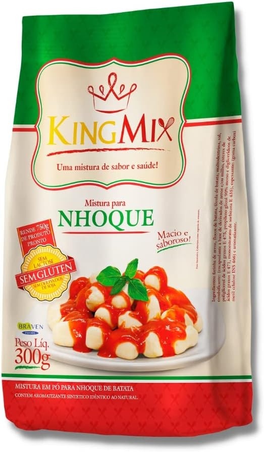 King Mix Mistura Em Pó Para Nhoque