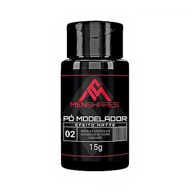 Pó Modelador Men Shapes 15g: Fixação Alta e Volume Instantâneo