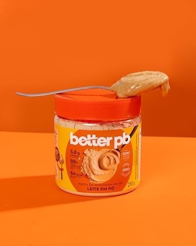 BetterPB Pasta de Amendoim em Pó Leite em Pó