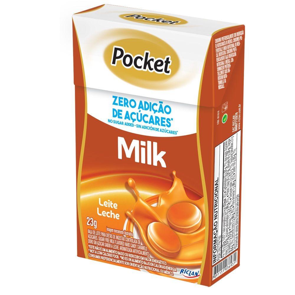 Pocket Zero Milk: Sabor Leve Sem Açúcar!