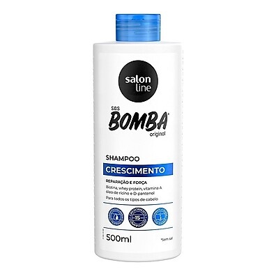 SOS Bomba Salon Line: Kit Crescimento Capilar Poderoso