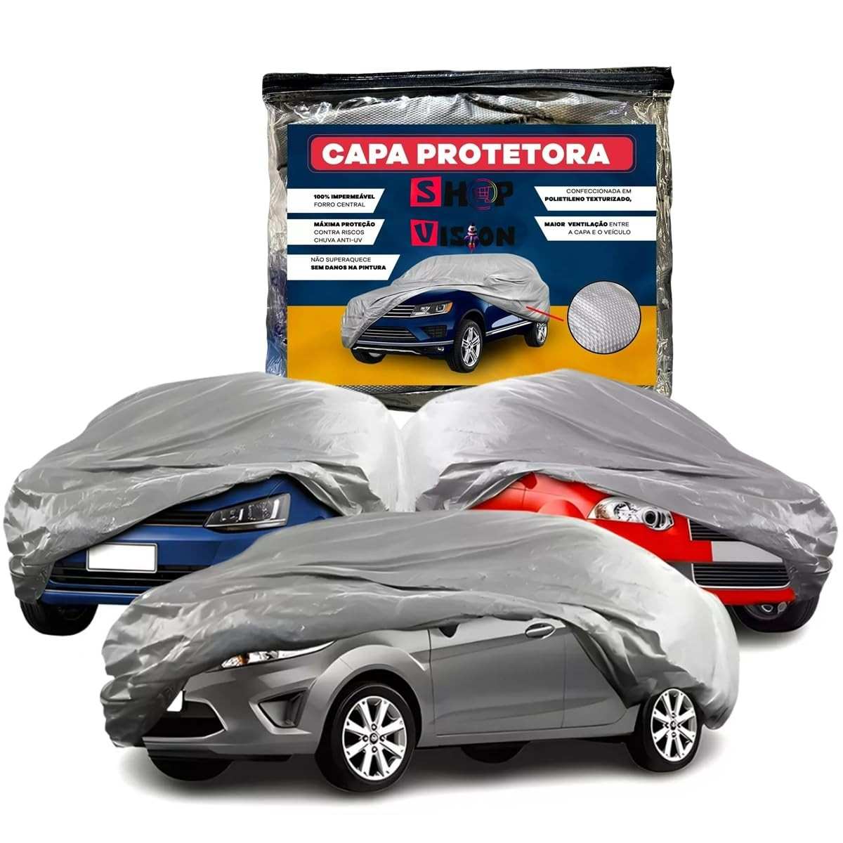 Capa Protetora 100% Impermeável para Gol G5: Proteção Total contra Chuva, Sol e Poeira