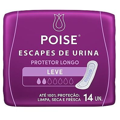 Poise Longo: Proteção Contra Incontinência Leve
