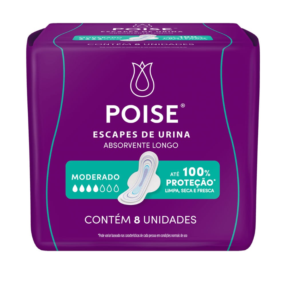 Poise Moderado: Proteção Discreta Contra Incontinência