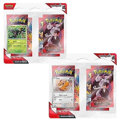 Pokémon Rivais Predestinados: Blister Quádruplo Copag