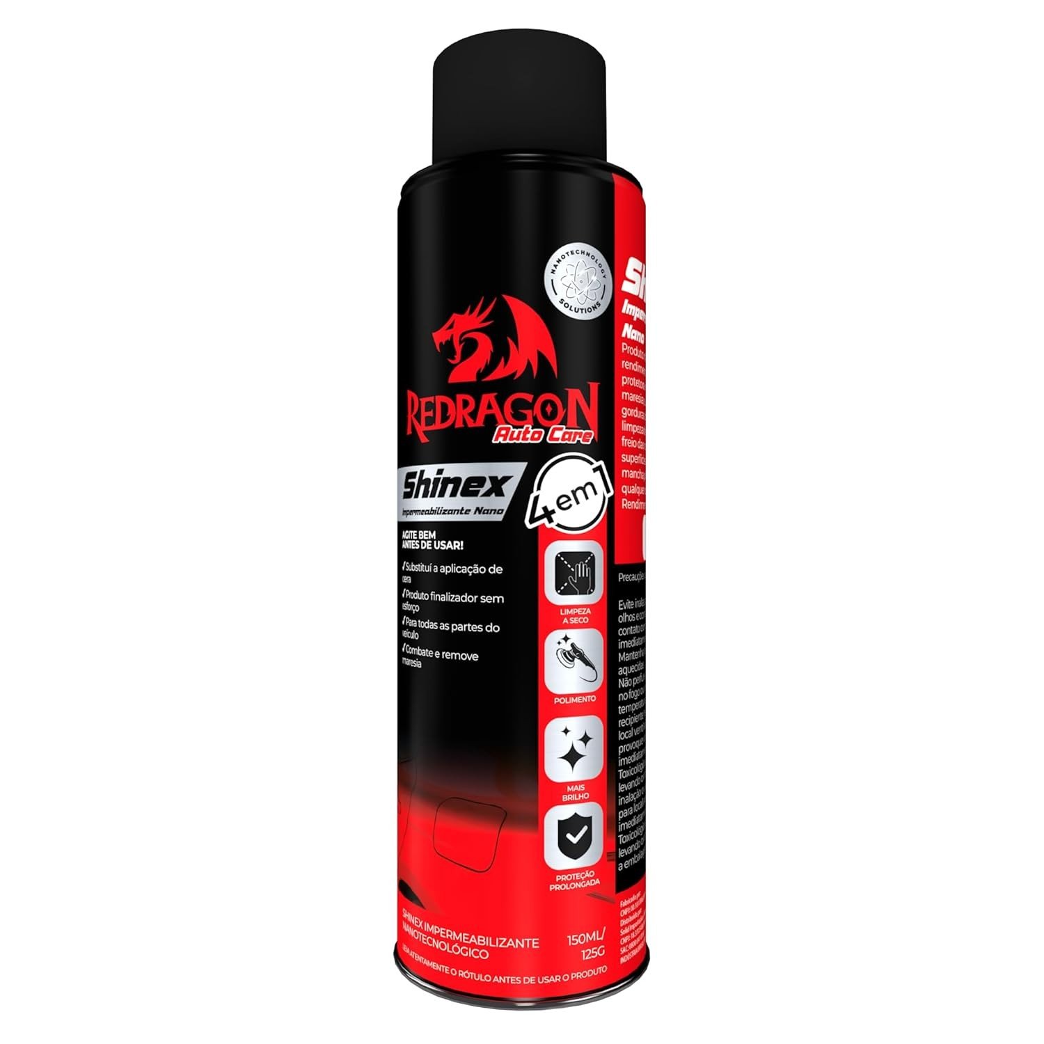 Redragon Shinex: Nano Polidor 4 em 1 para Brilho e Proteção Duradoura do seu Carro