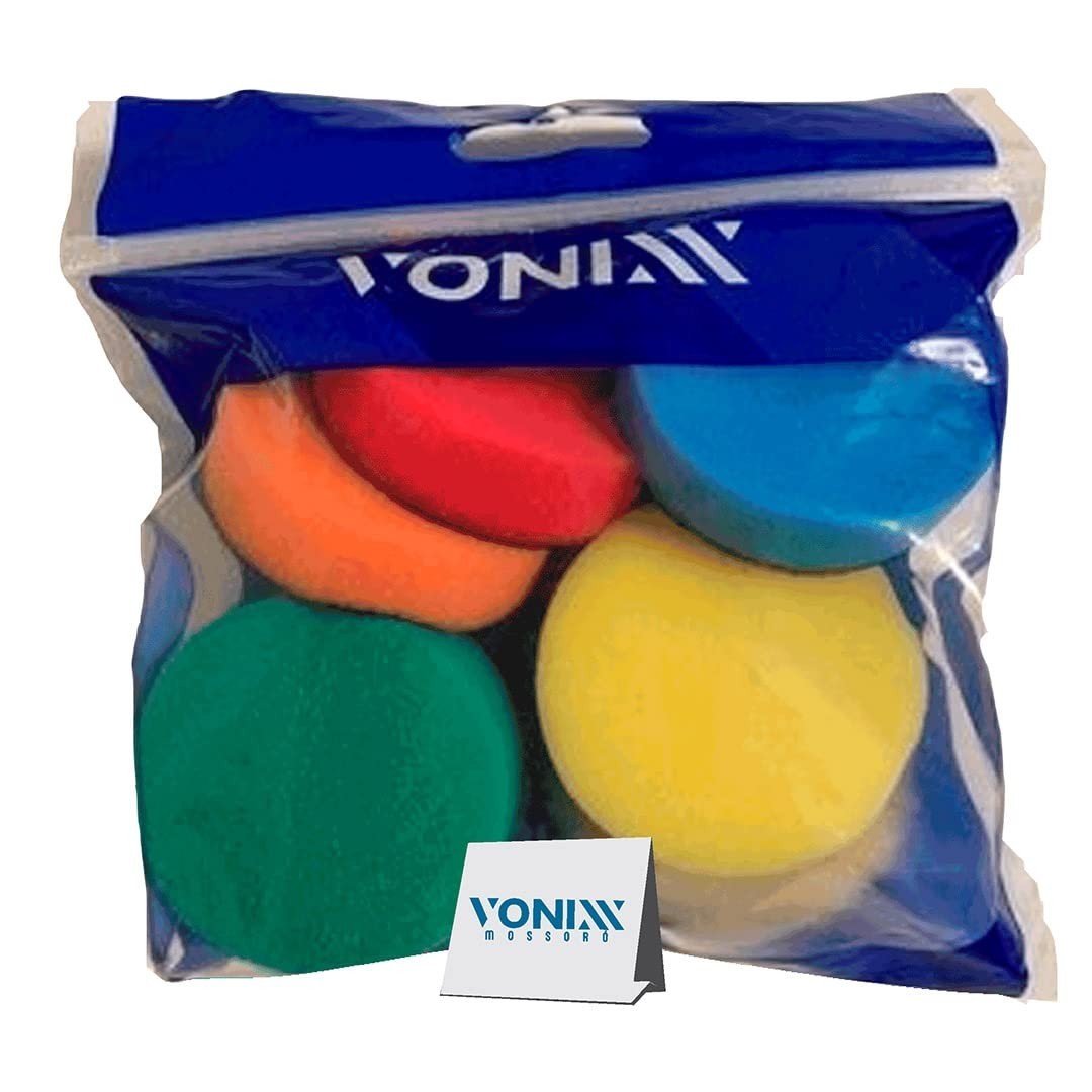 Kit 7 Boinas de Polimento 2" Vonixx: Acabamento Perfeito para Seu Veículo