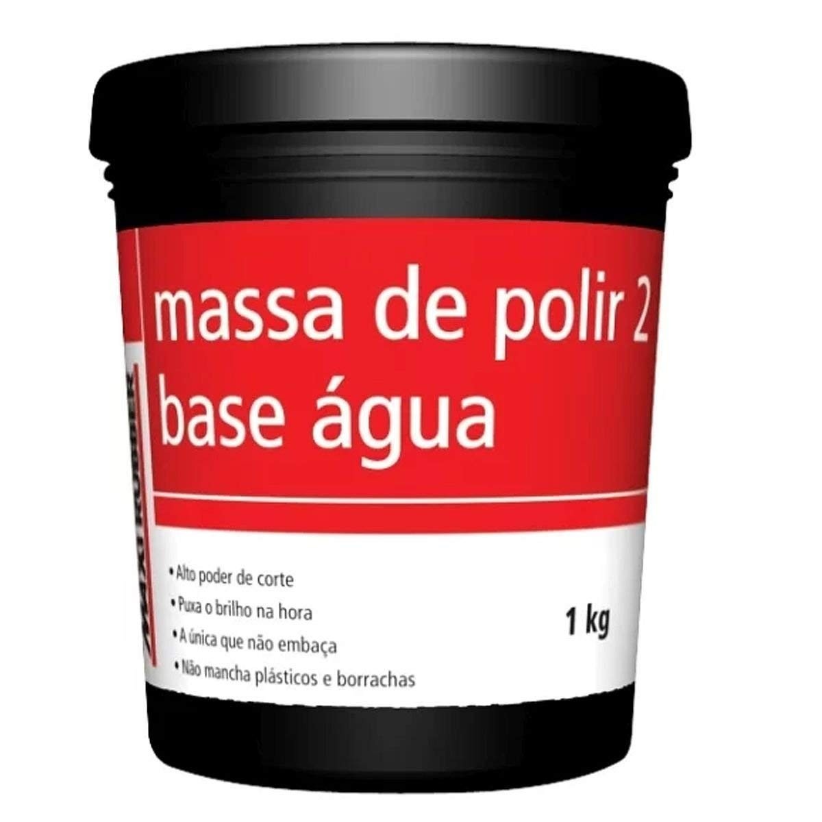 MASSA DE POLIR Nº2 À BASE DE ÁGUA 1kg