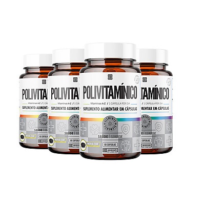 Polivitamínico Iridium: Energia e Imunidade em 5 Kits!