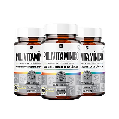 Polivitamínico Iridium: Energia e Imunidade!