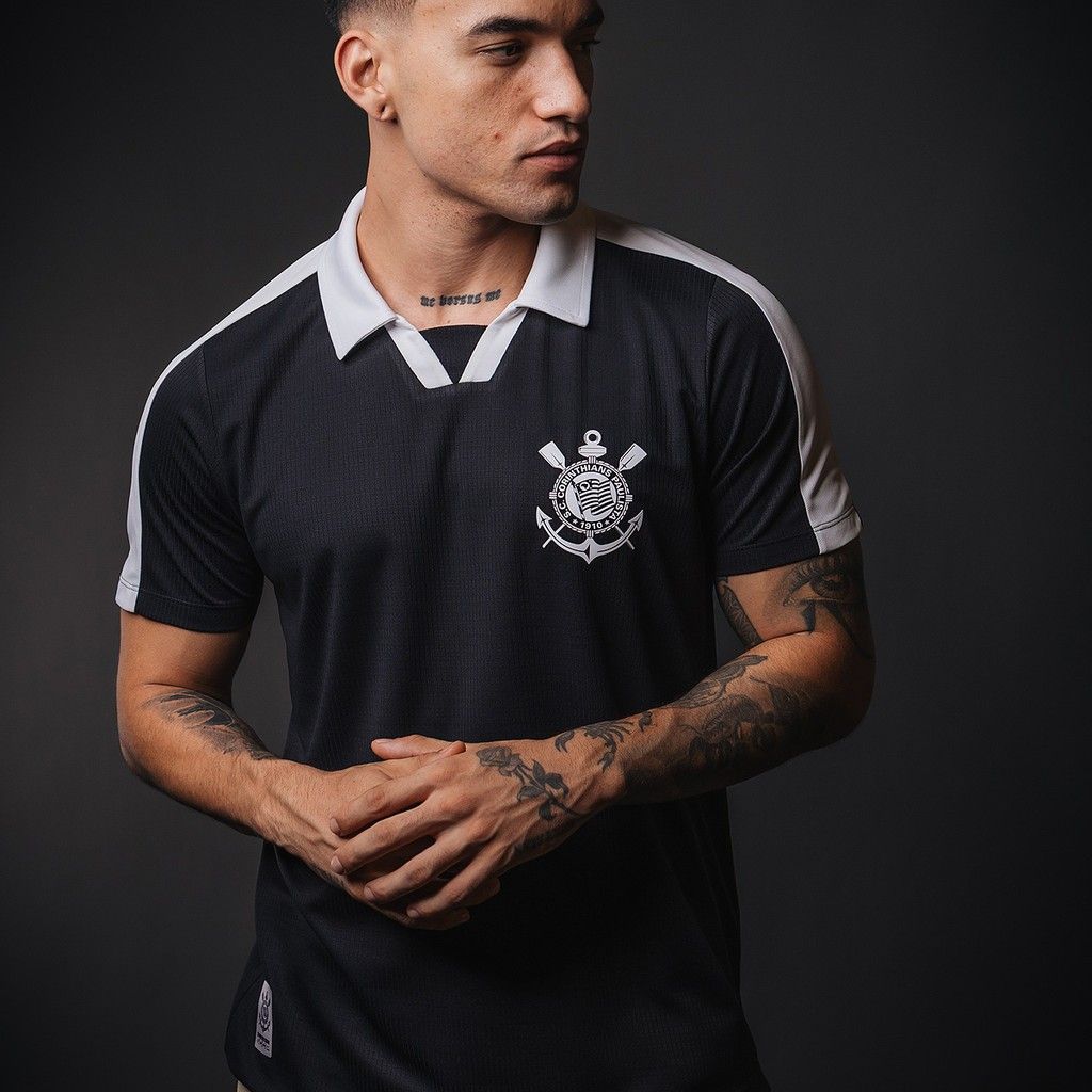 polo-corinthians-preta-estilo-e-paixao