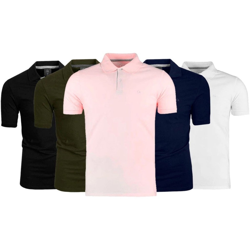 Polo Masculina Algodão Premium: Elegância Essencial