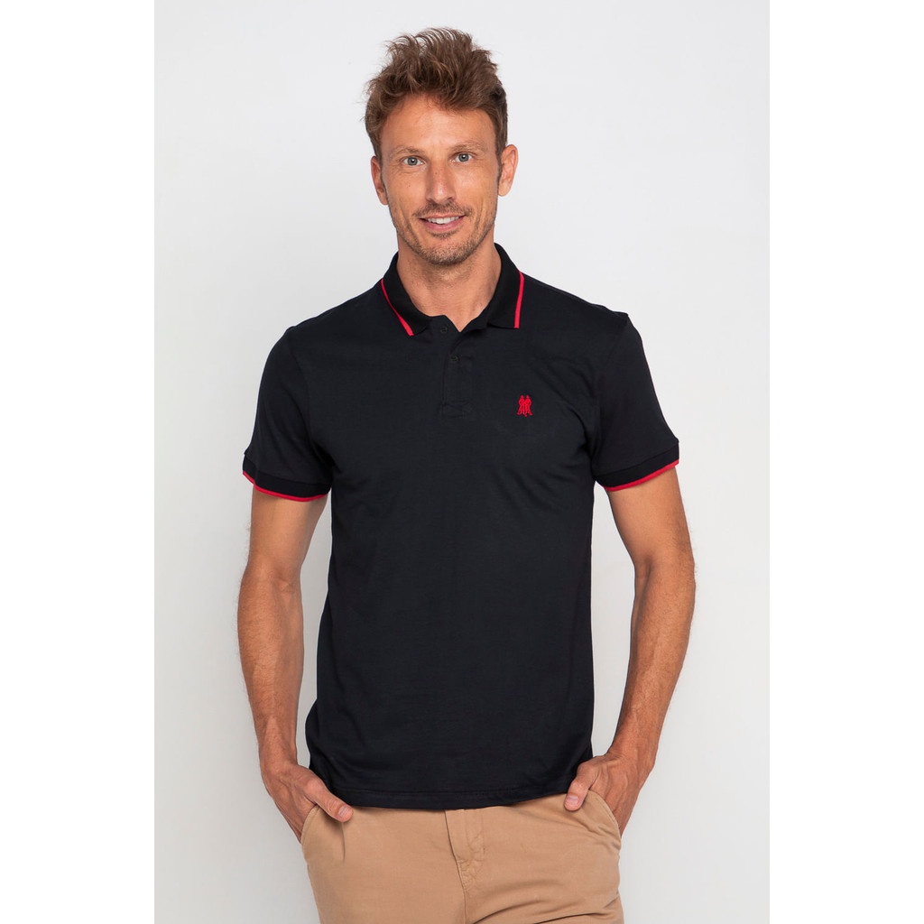 Polo Masculina Filete: Elegância e Conforto
