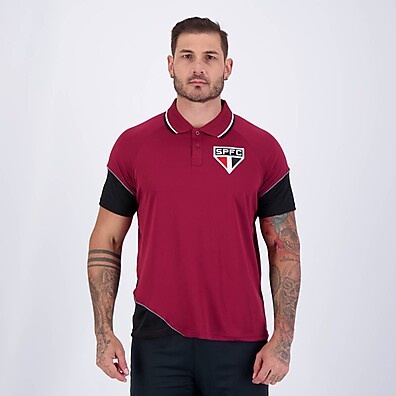 Polo São Paulo Gallery Bordô: Estilo e Paixão!
