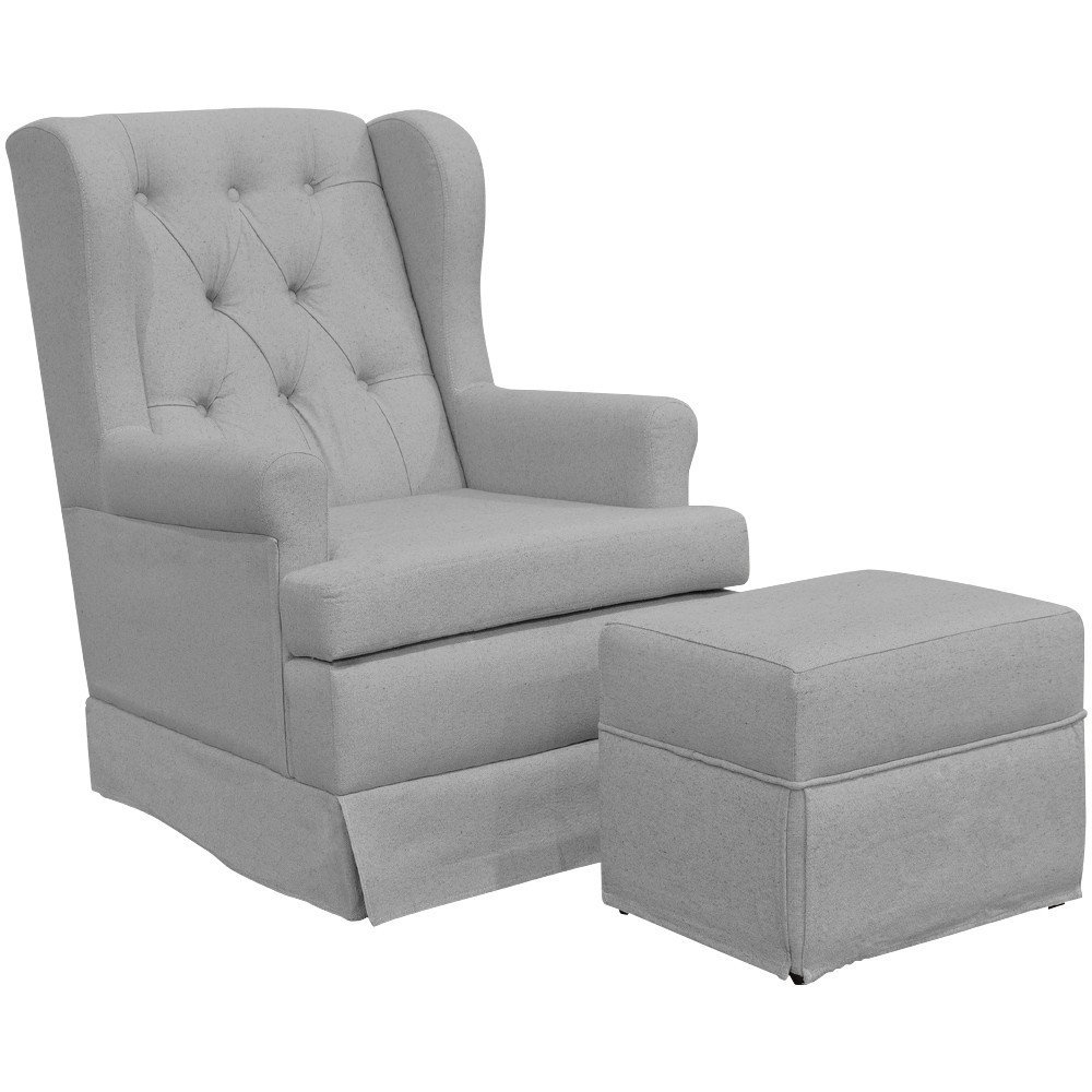 Poltrona de Amamentação Balanço: Conforto Lyam Decor