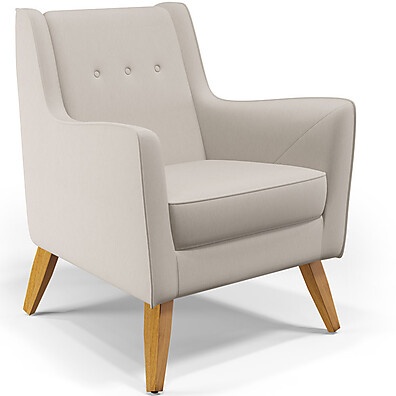 Poltrona Linho Cru Taroba: Conforto e Elegância