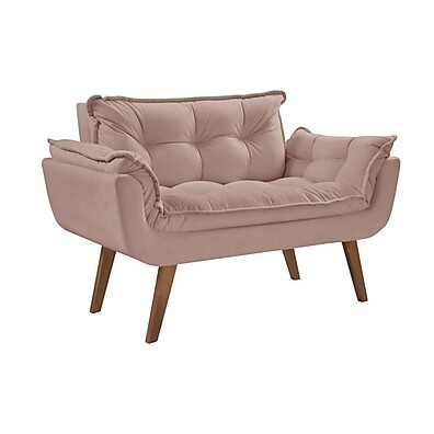 Poltrona Namoradeira Orion Cappuccino: Conforto e Estilo