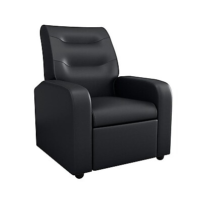 Poltrona Reclinável Classic Preta – Conforto e Estilo na Sua Sala