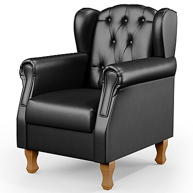 Poltrona Yara P02: Conforto e Elegância em Couríssimo