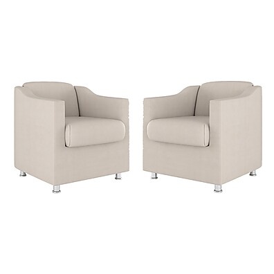 Poltronas de Recepção Suede: Conforto e Elegância