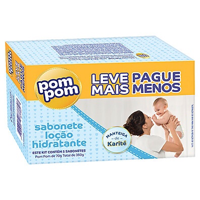 Pom Pom: Hidratação Suave para a Pele do Bebê