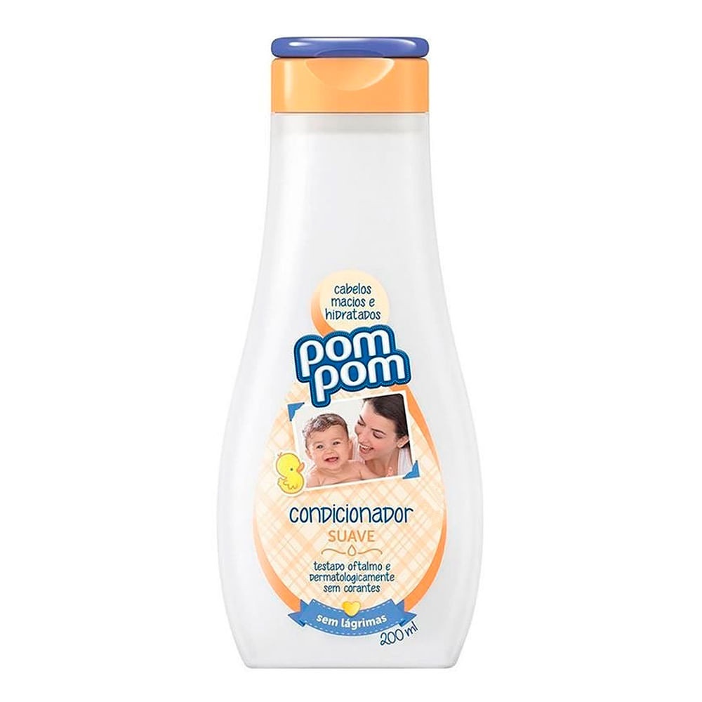 Pom Pom Suave: Condicionador Infantil 200ml