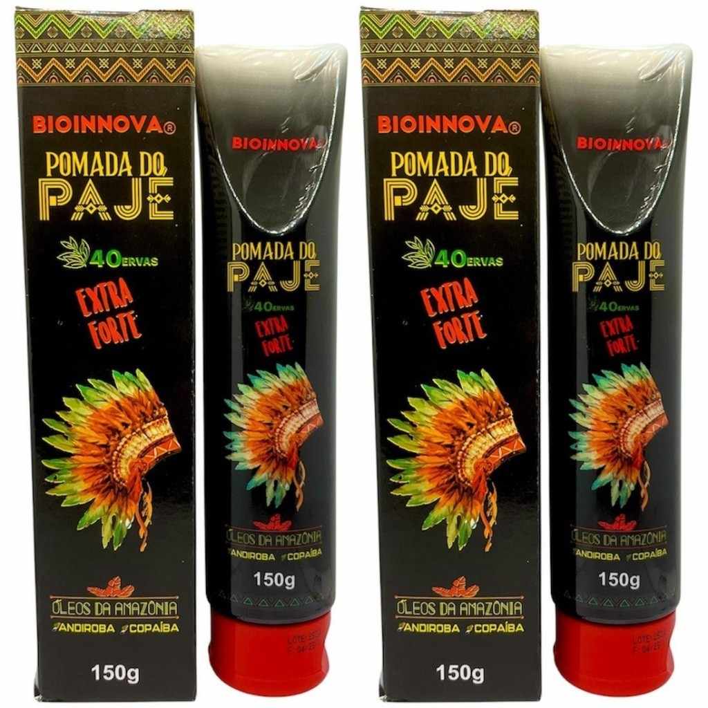 Pomada do Pajé 40 Ervas Extra Forte: Alívio Natural para Sua Saúde