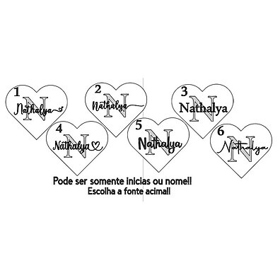 Chaveiro Coração Personalizado com Pompom