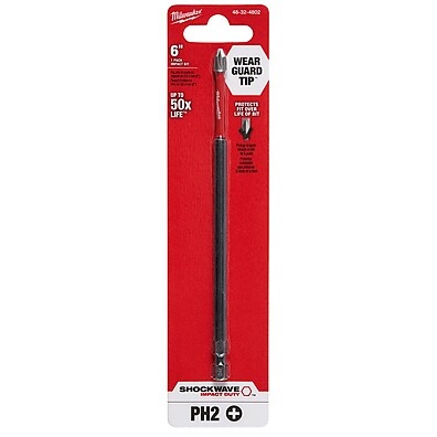 Ponta Philips Ph2 150mm Milwaukee: Durabilidade Imbatível