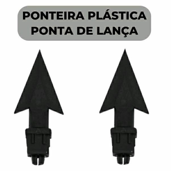 Ponteira Lança Metalon 20x20mm: Acabamento Perfeito (12 Unid.)